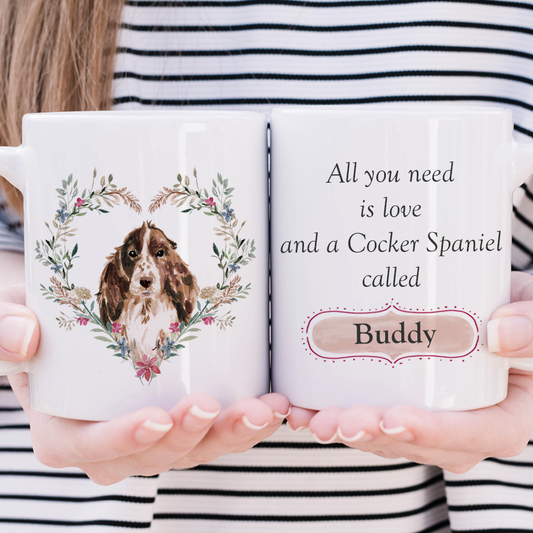 Love and a Cocker Spaniel Mug