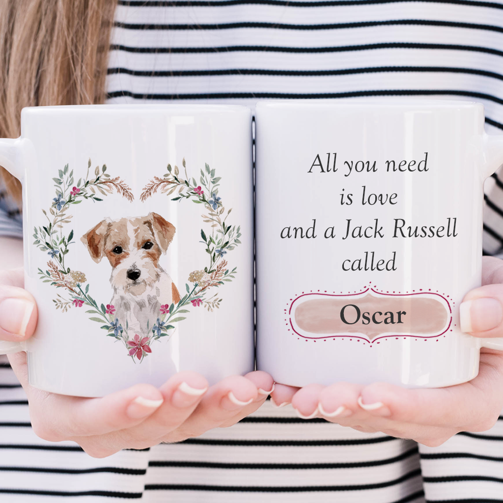 Love and a Jack Russell Mug