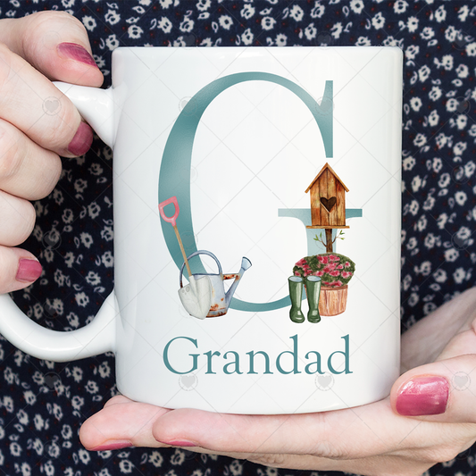 Grandad Garden Themed Mug