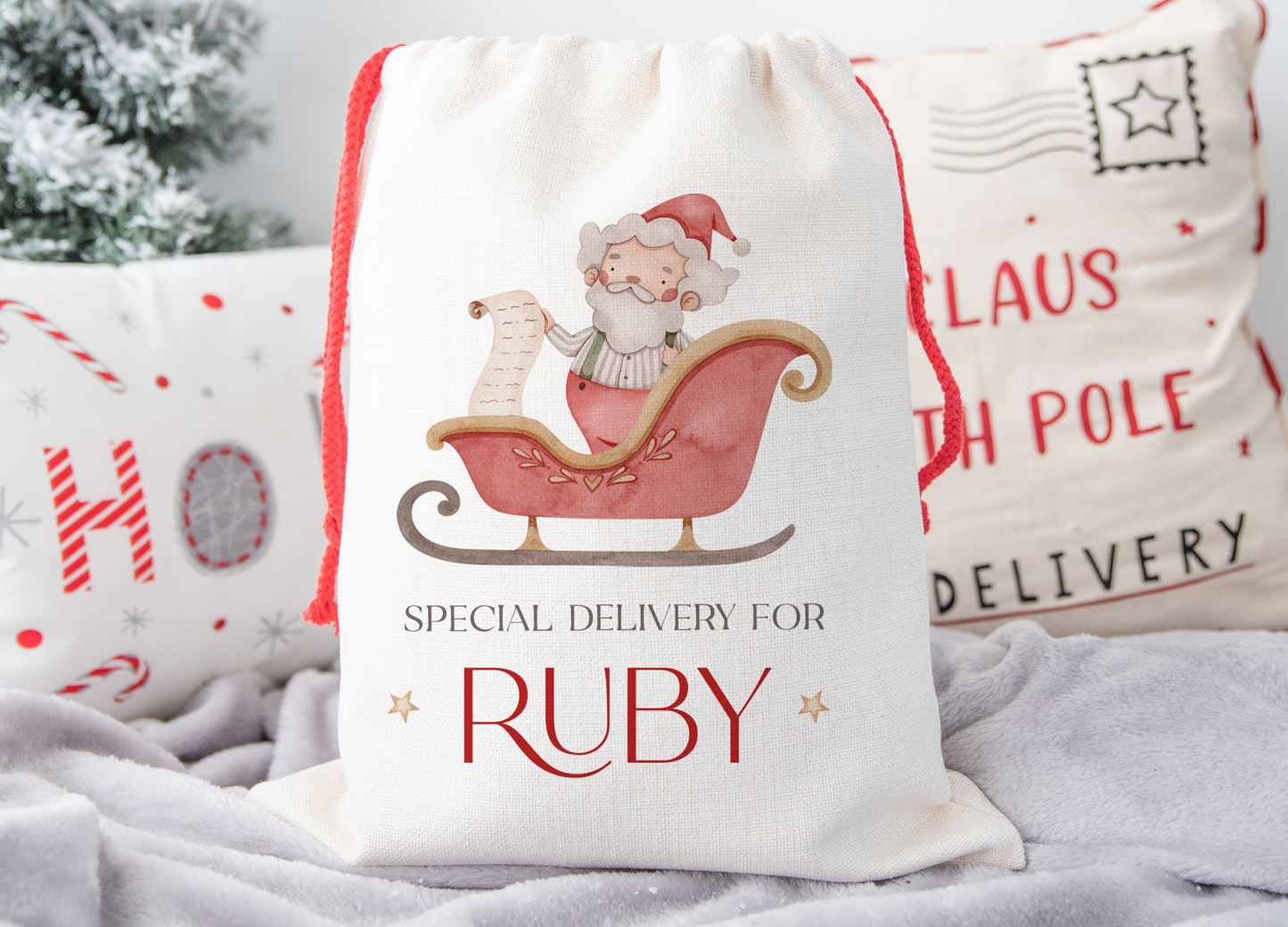 Personalised Santa Christmas Sack