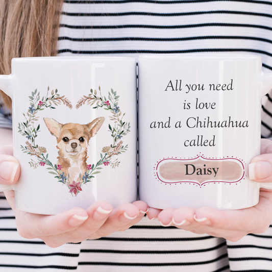 Love and a Chihuahua Mug
