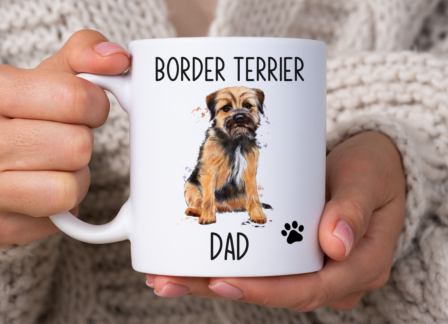 Border Terrier Relative Mug ( Choose the relative on the listing )