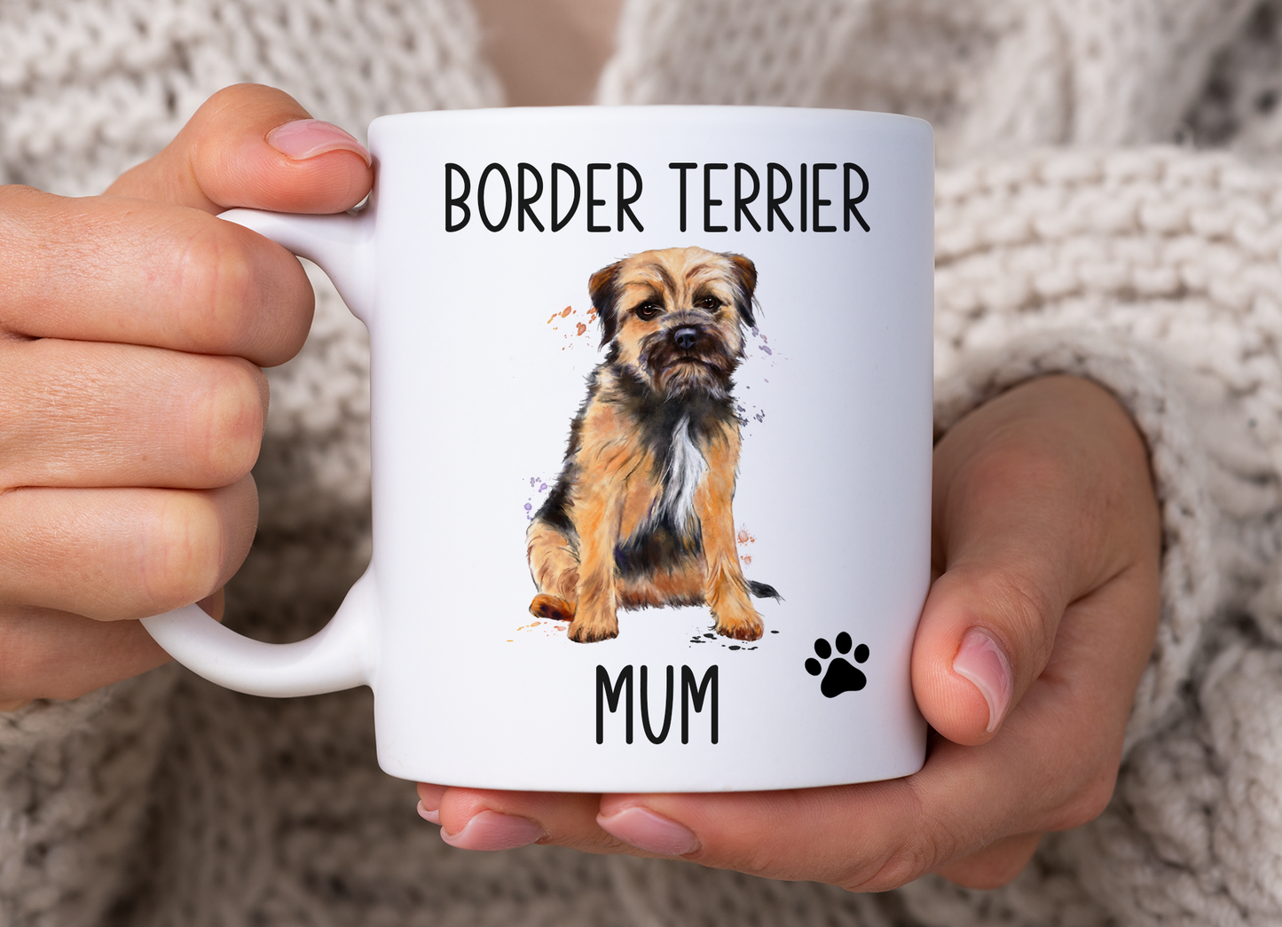Border Terrier Relative Mug ( Choose the relative on the listing )