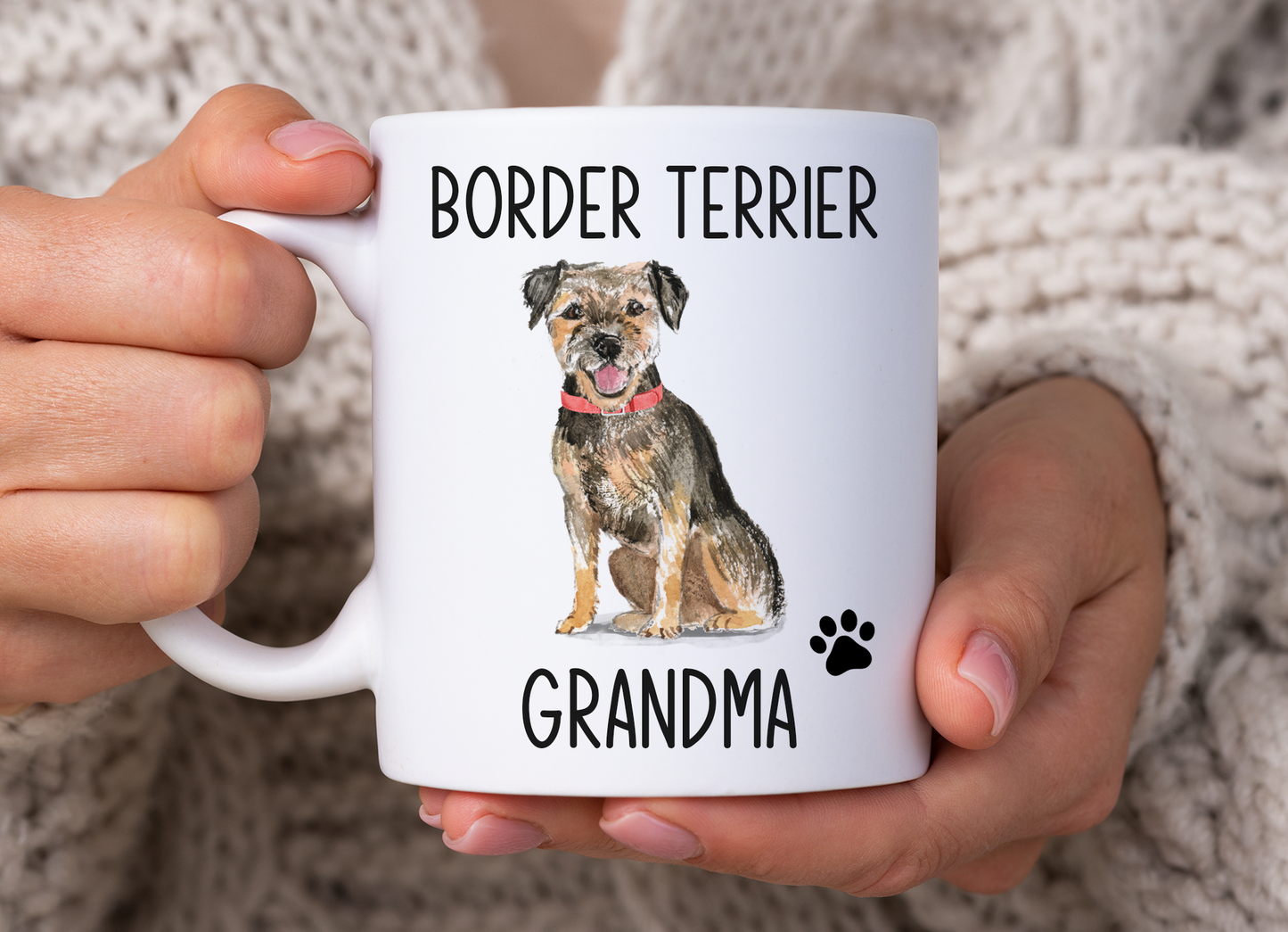 Border Terrier Relative Mug ( Choose the relative on the listing )