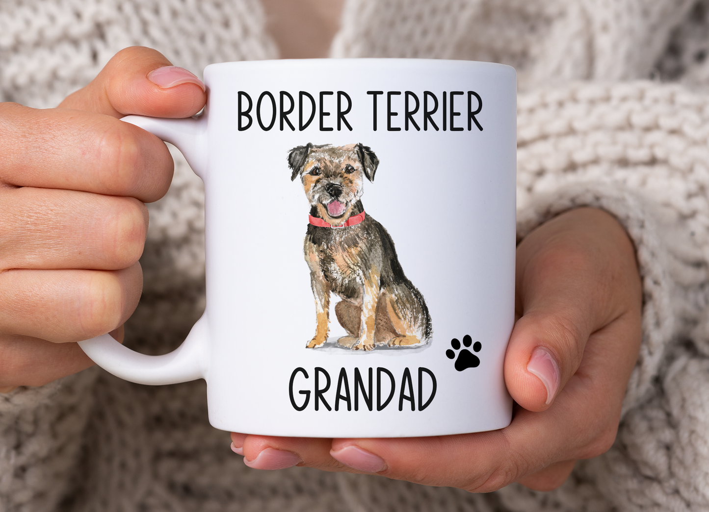 Border Terrier Relative Mug ( Choose the relative on the listing )