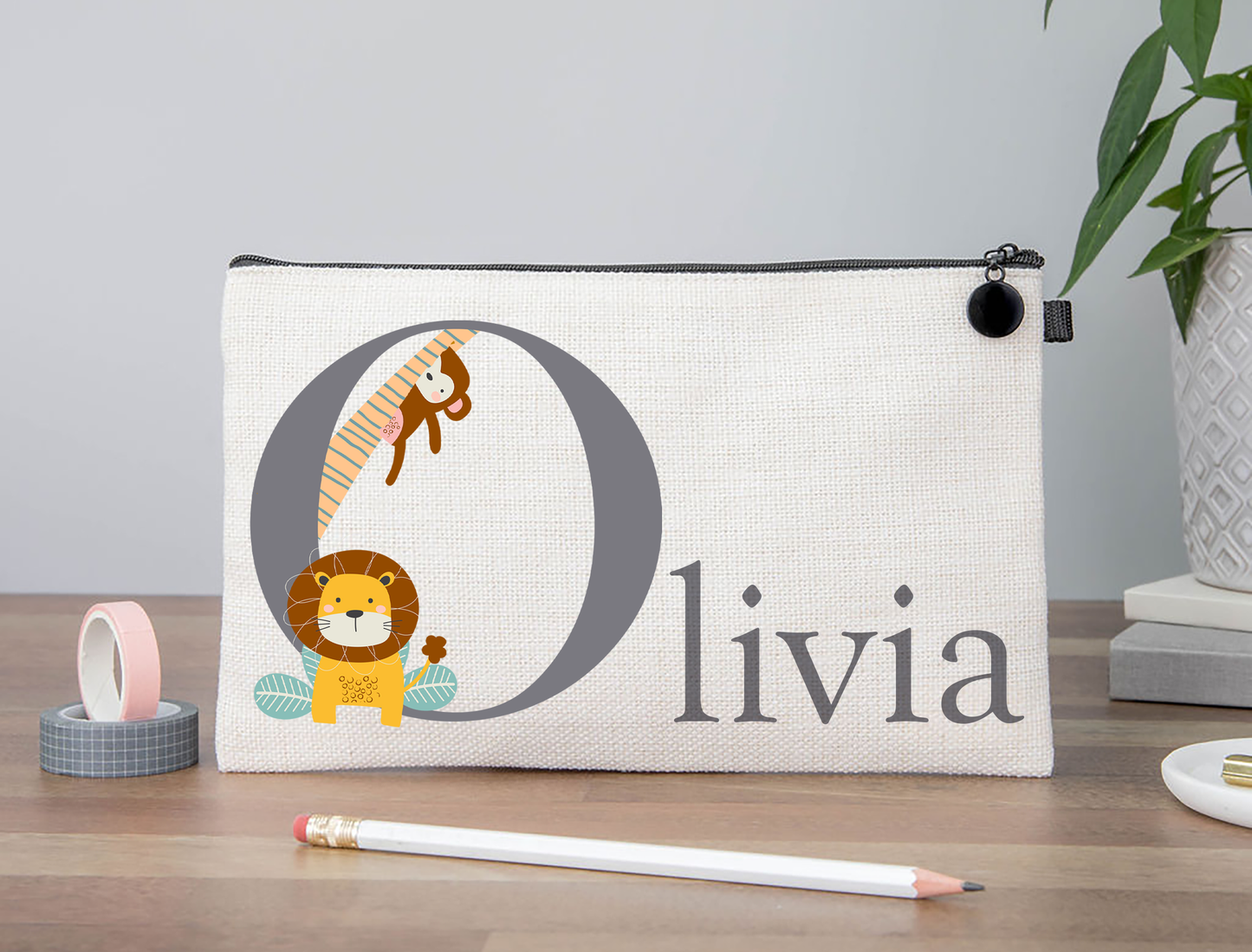 Jungle Themed Pencil Case