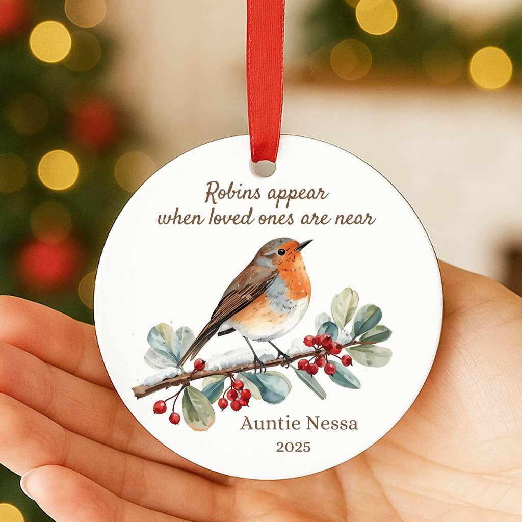 Memorial Christmas Ornament