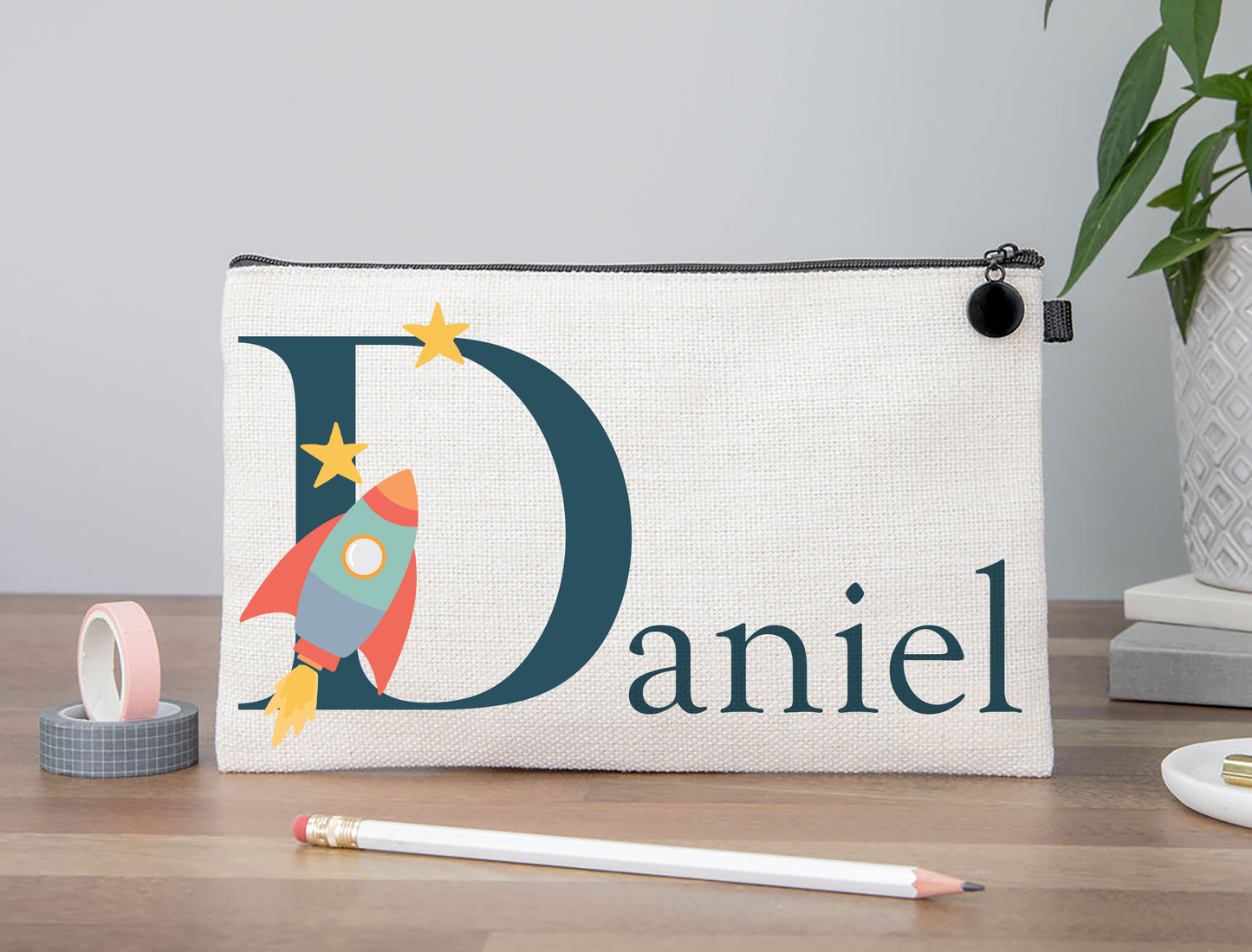 Space Themed Pencil Case