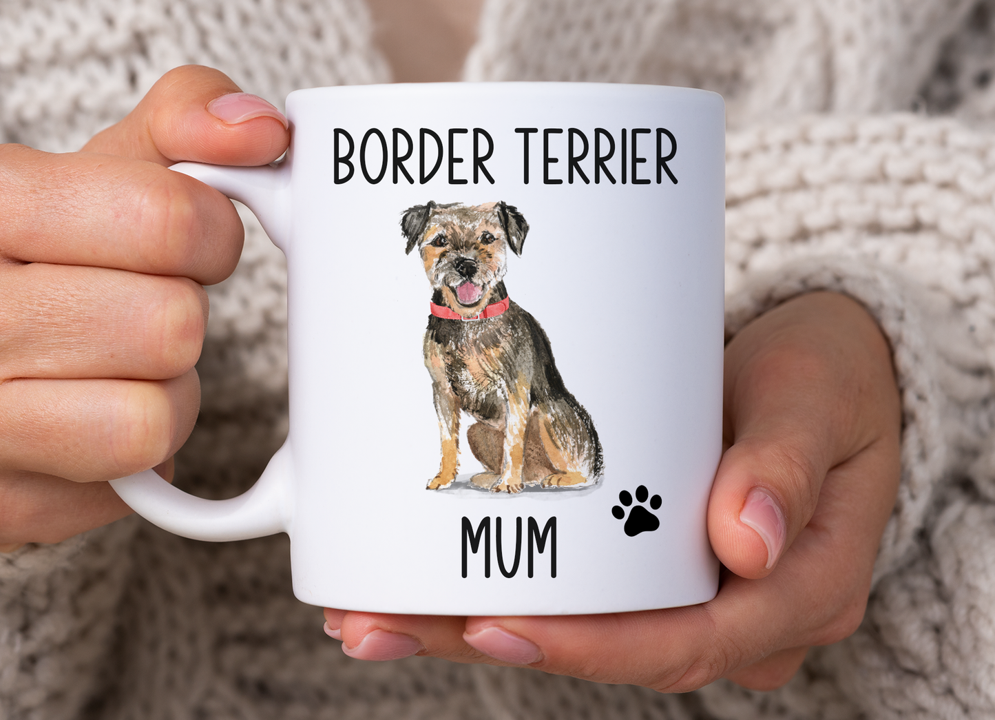 Border Terrier Relative Mug ( Choose the relative on the listing )