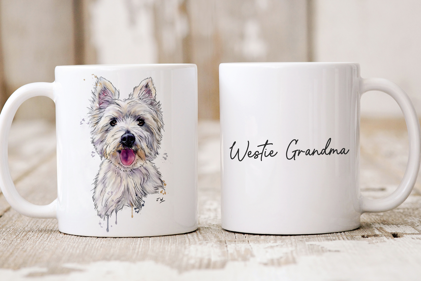 Westie Relative Mug ( Choose the relative on the listing )