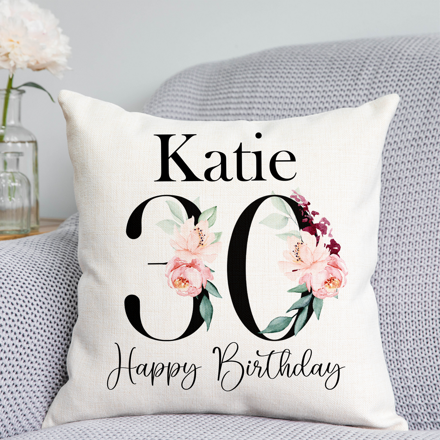 30th Birthday Cushion