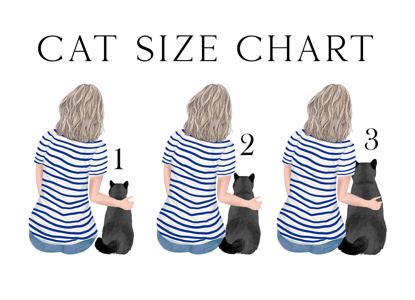Customisable Lady & Cat Drinks Bottle