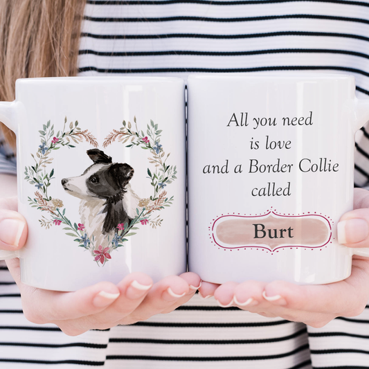 Love and a Border Collie Mug