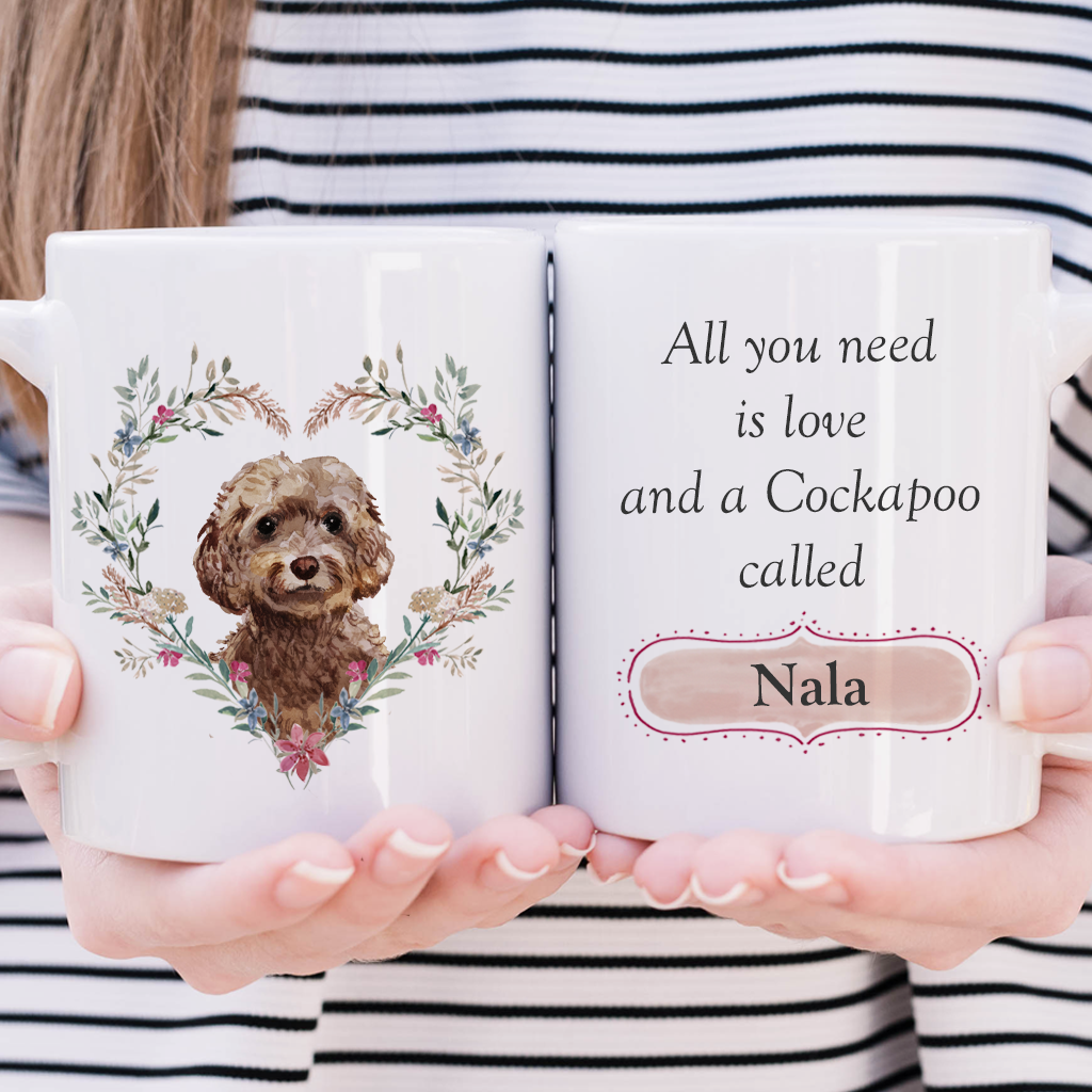 Love and a Cockapoo Mug