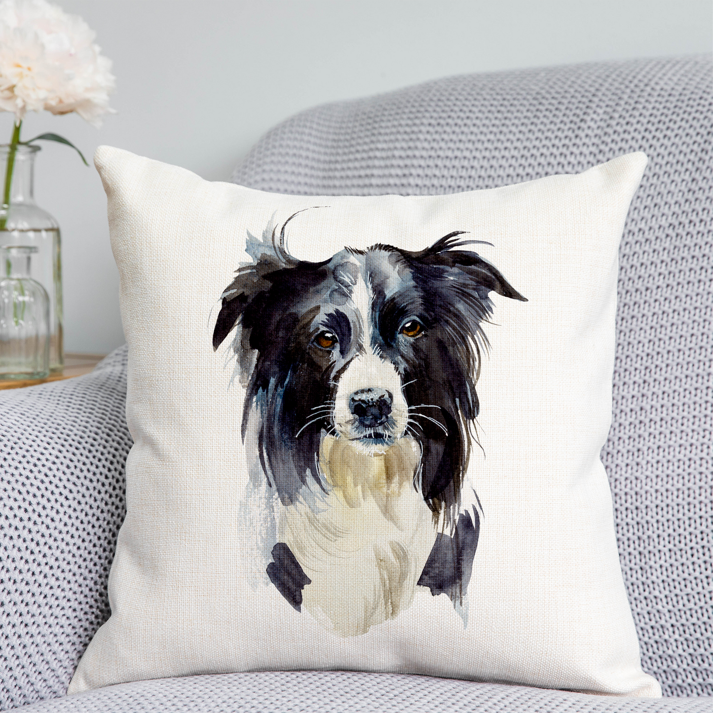 Border Collie Cushion