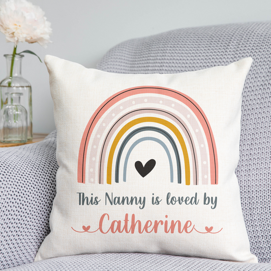 Rainbow Nanny Is Loved By Cushion