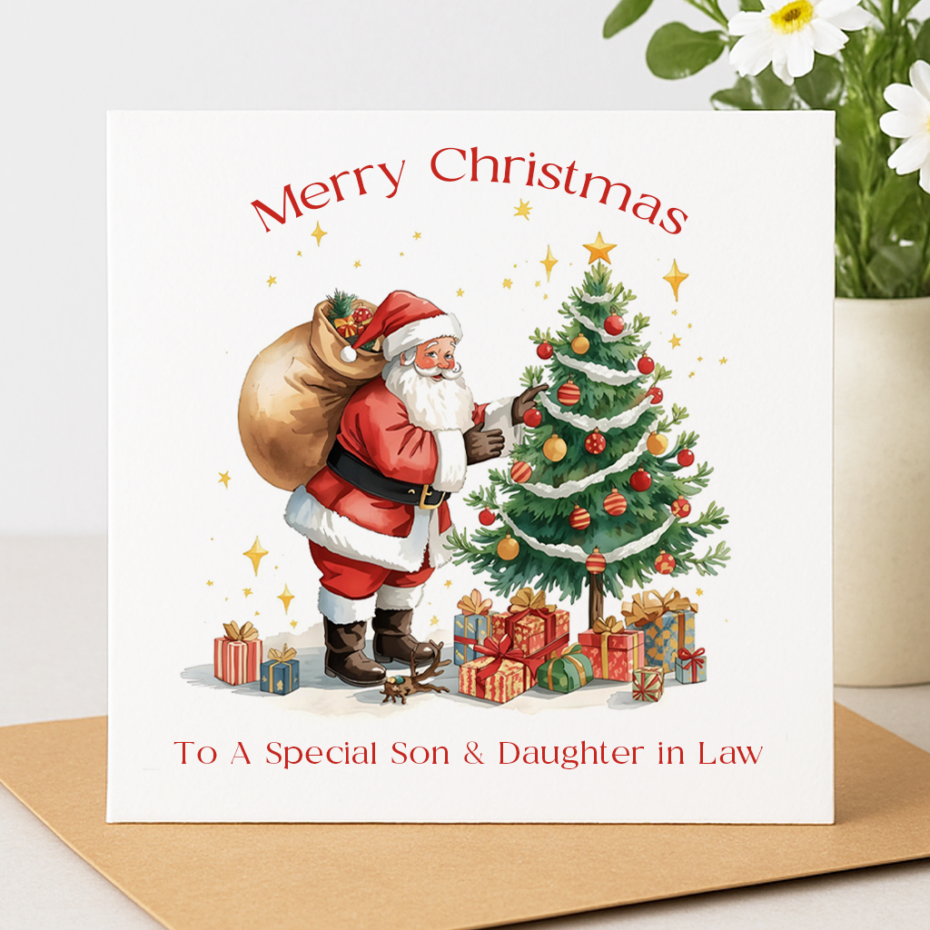 Santa Christmas Card