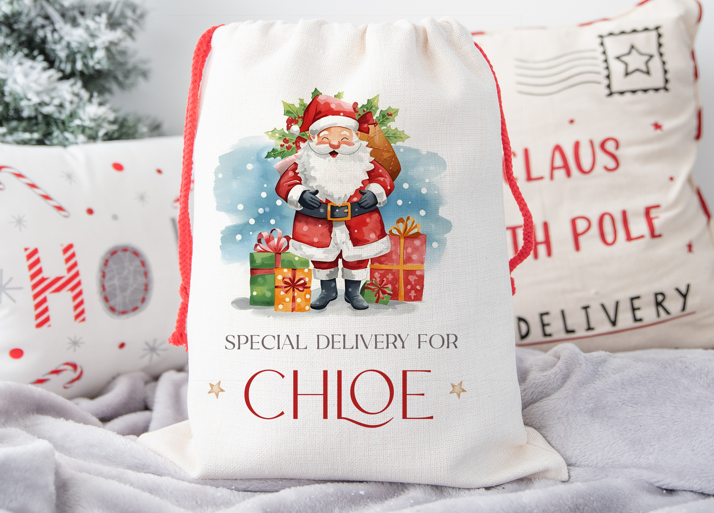 Personalised Santa Christmas Sack