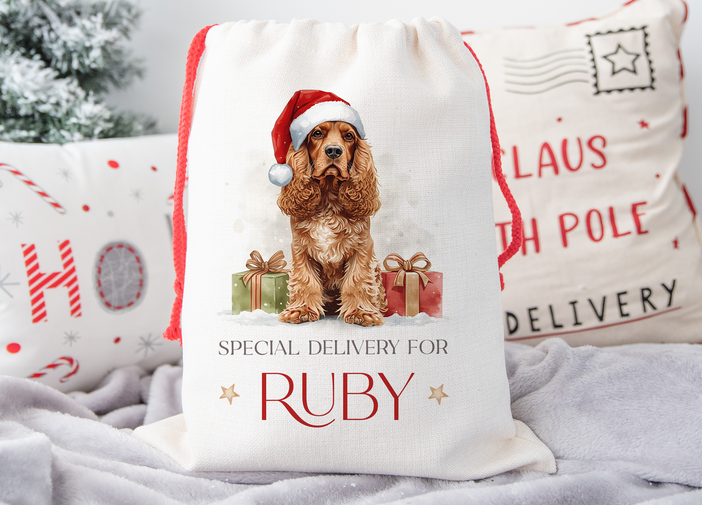 Spaniel Christmas Sack (Copy)