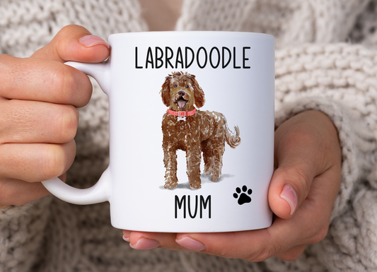 Labradoodle Relative Mug ( Choose the relative on the listing )