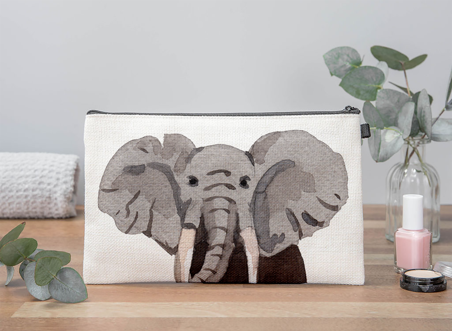 Elephant Makeup Bag