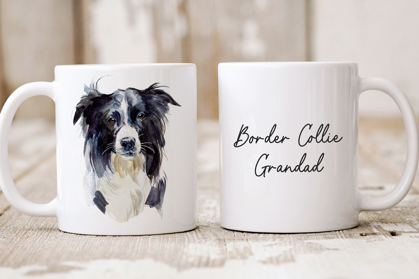 Border Collie Relative Mug ( Choose the relative on the listing )
