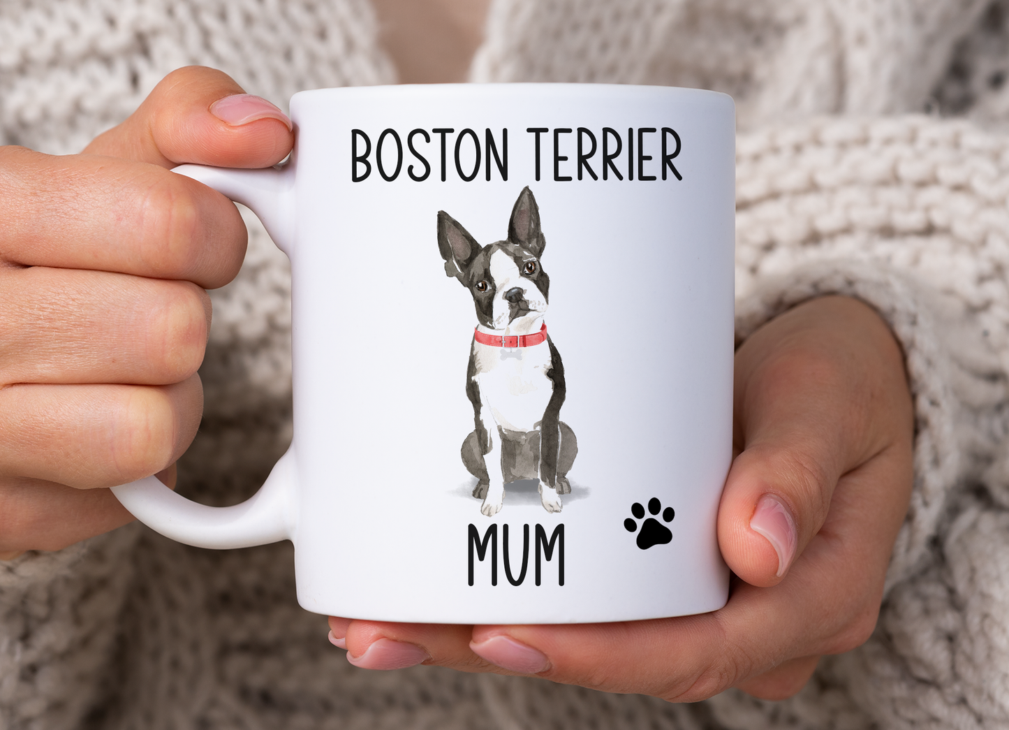 Boston Terrier Relative Mug ( Choose the relative on the listing )