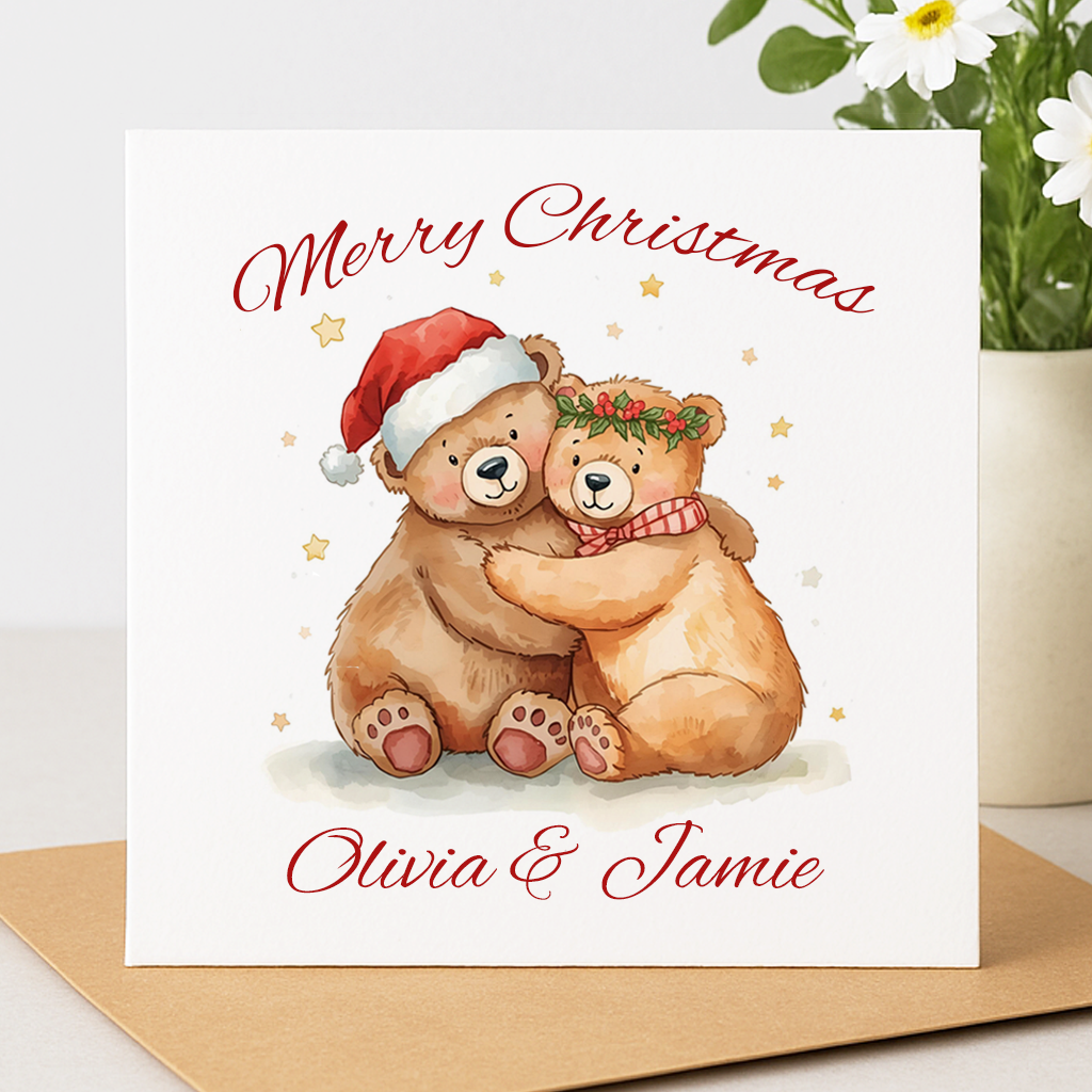 Personalised Special Couple Christmas Card