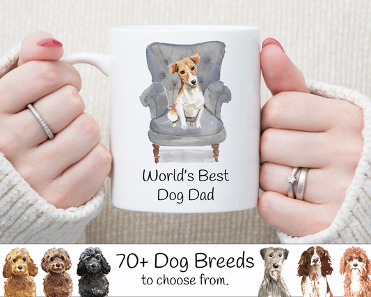 Dog Dad Mug (Lots of Dog Breeds to choose from)
