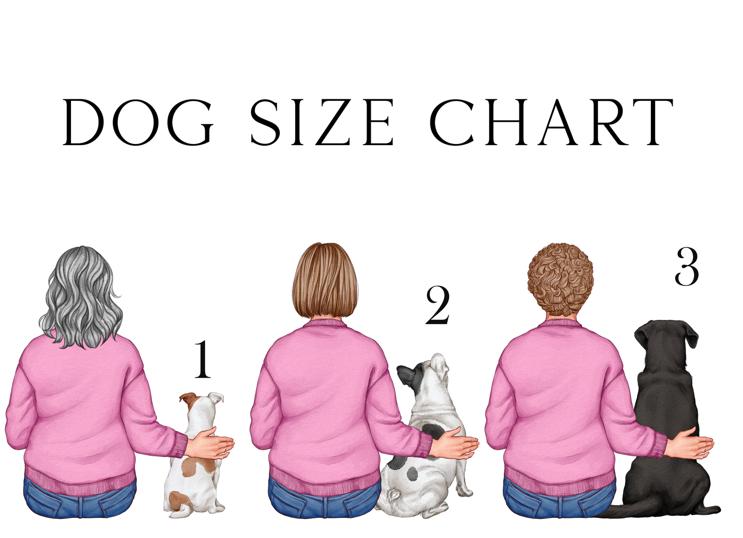 Custom Person & Dog Apron