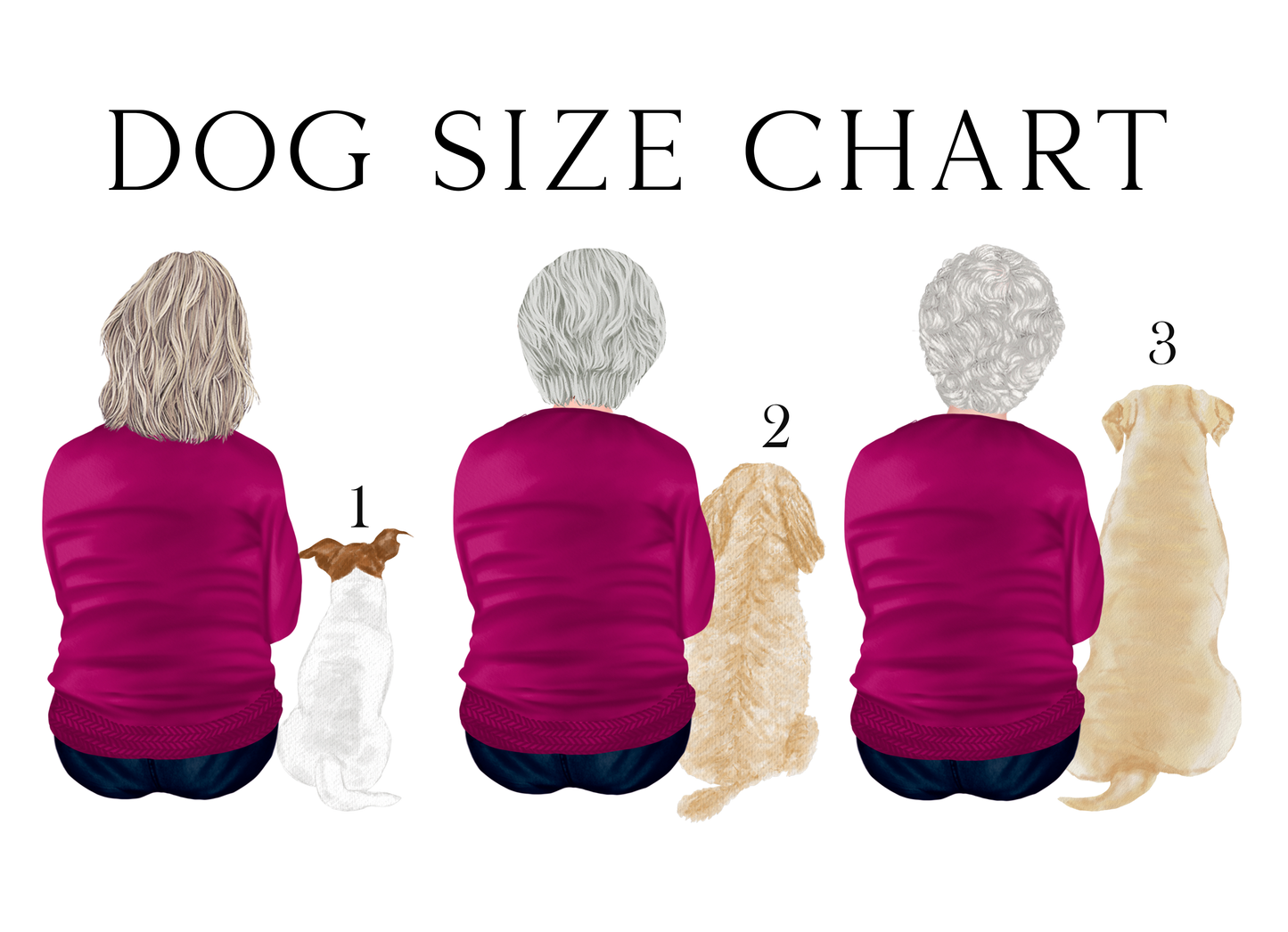 Customisable Lady & Dog Mug