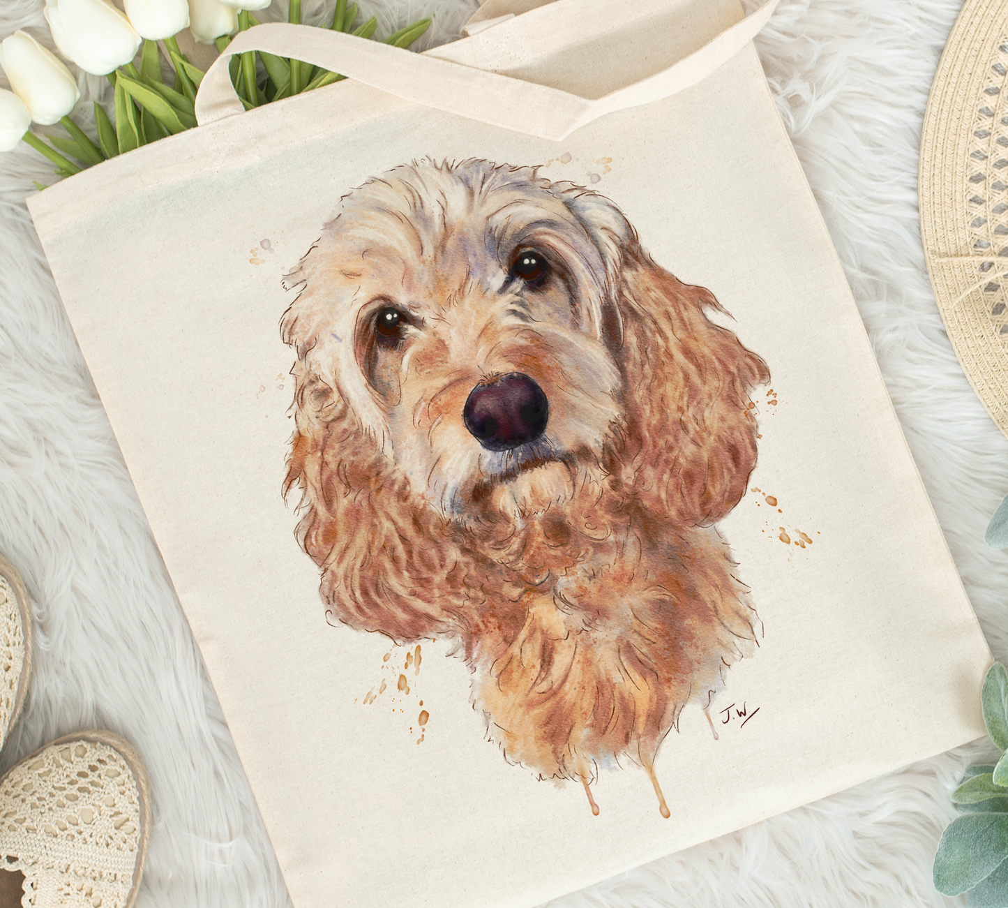 Cockapoo Tote Bag