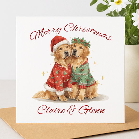 Personalised Special Couple Christmas Card