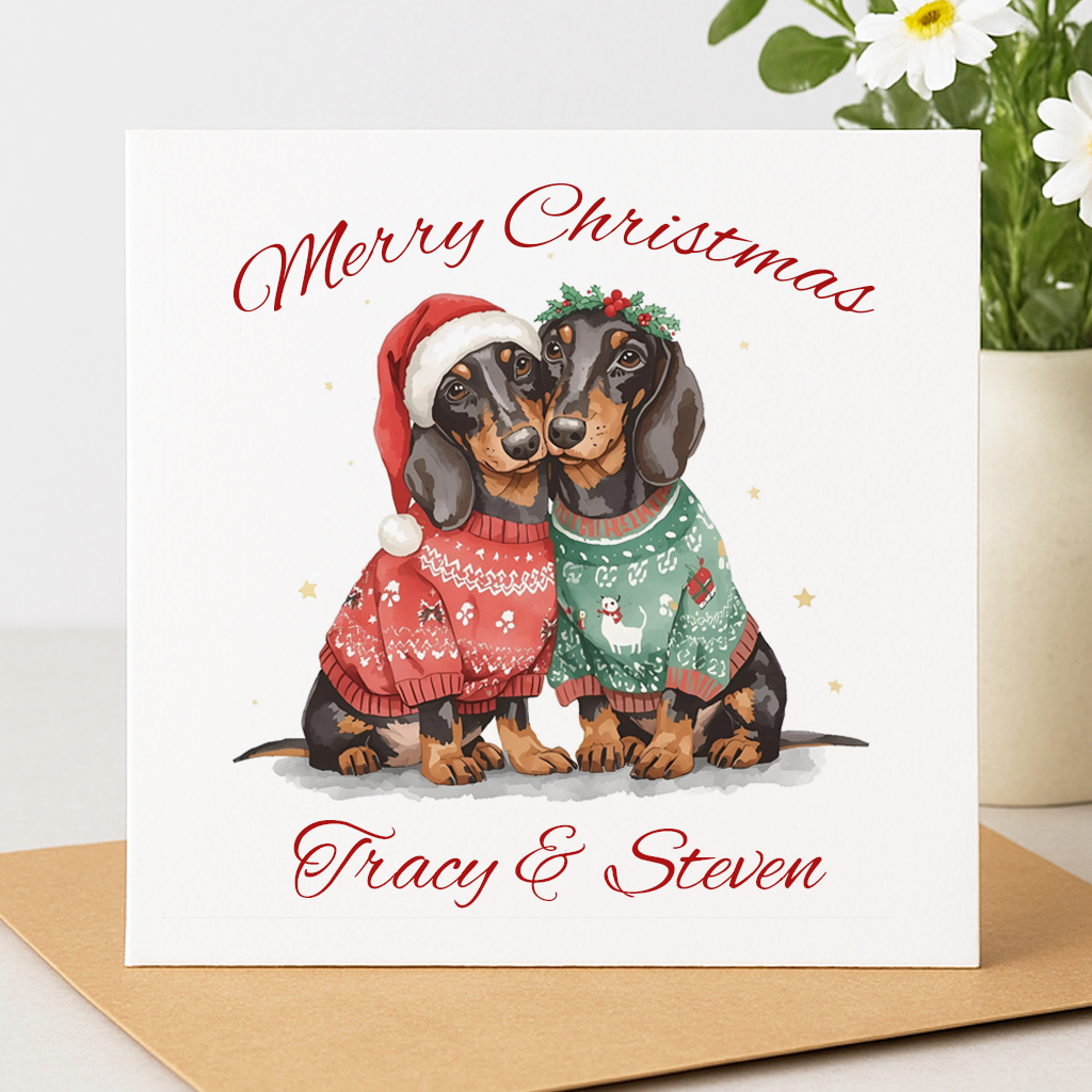 Personalised Special Couple Christmas Card