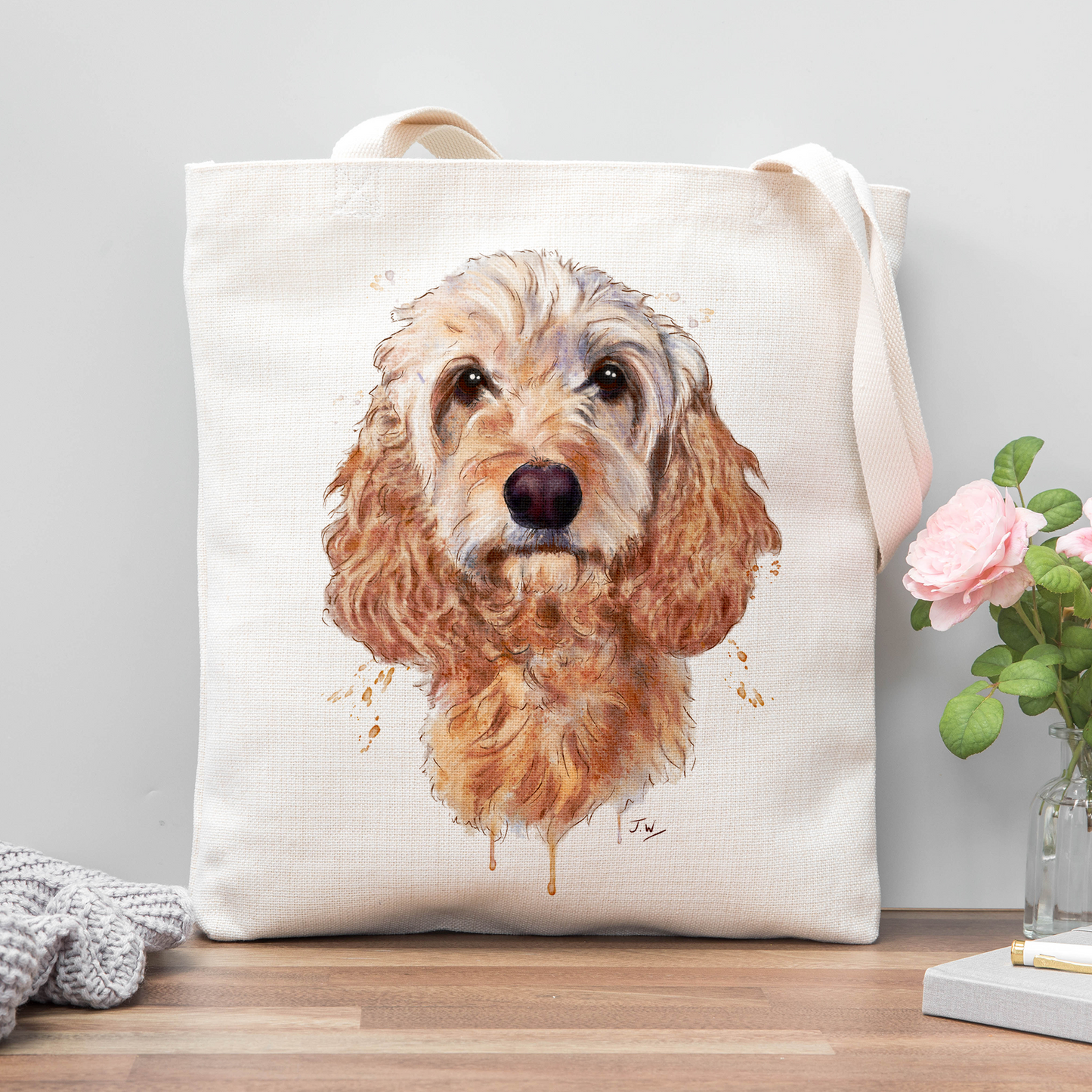 Cockapoo Tote Bag