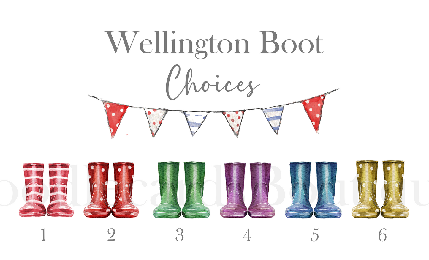 Wellington Boot 'Nanny is loved by' Cushion