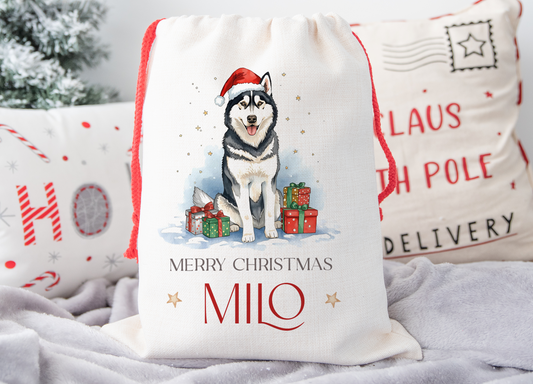 Husky Christmas Sack