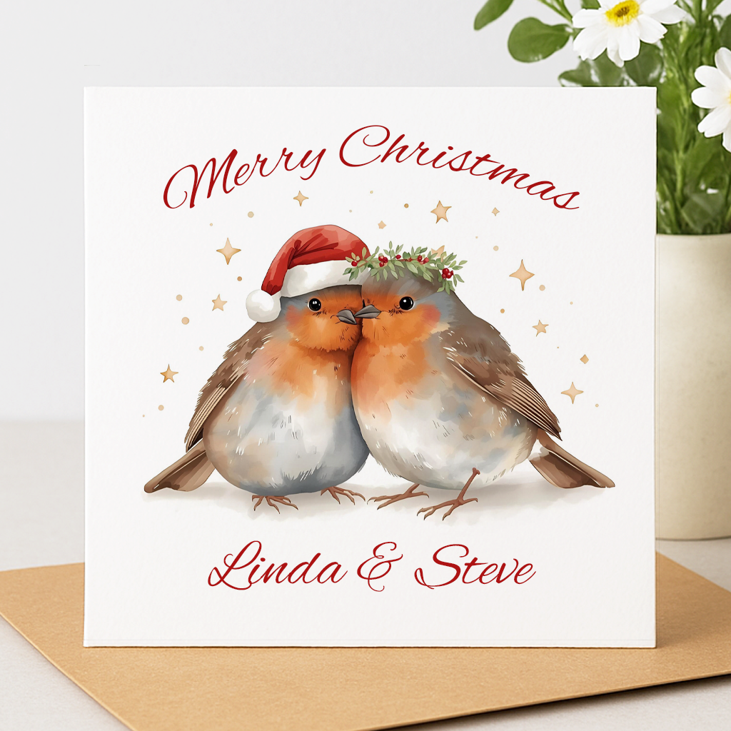Personalised Special Couple Christmas Card