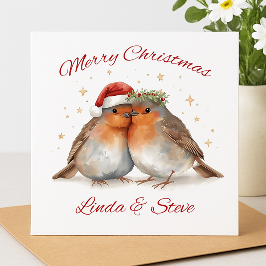 Personalised Special Couple Christmas Card