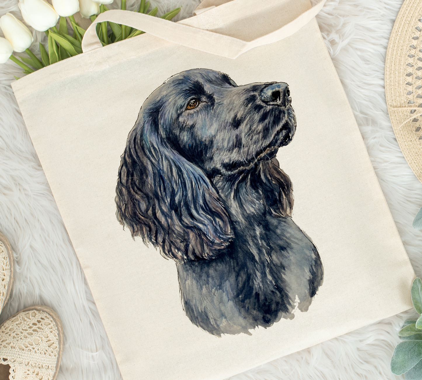 Cocker Spaniel Tote Bag