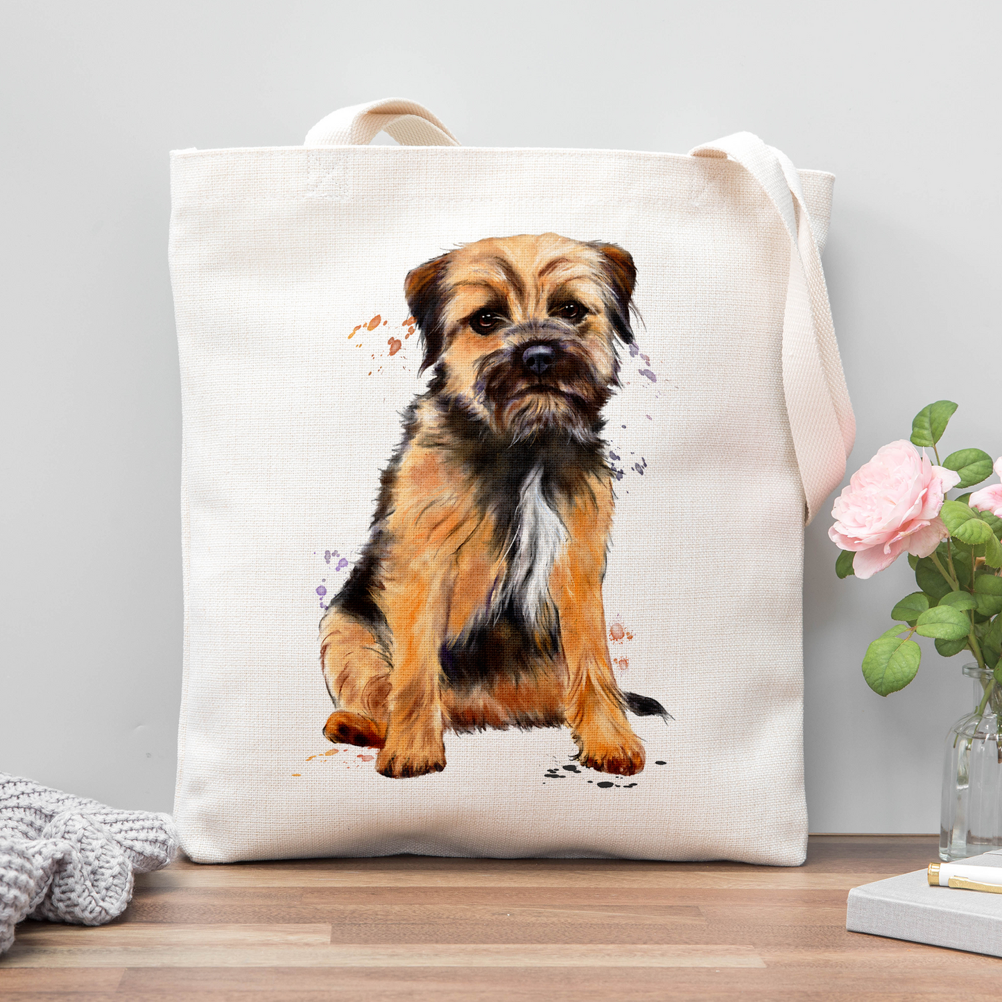 Border Terrier Tote Bag