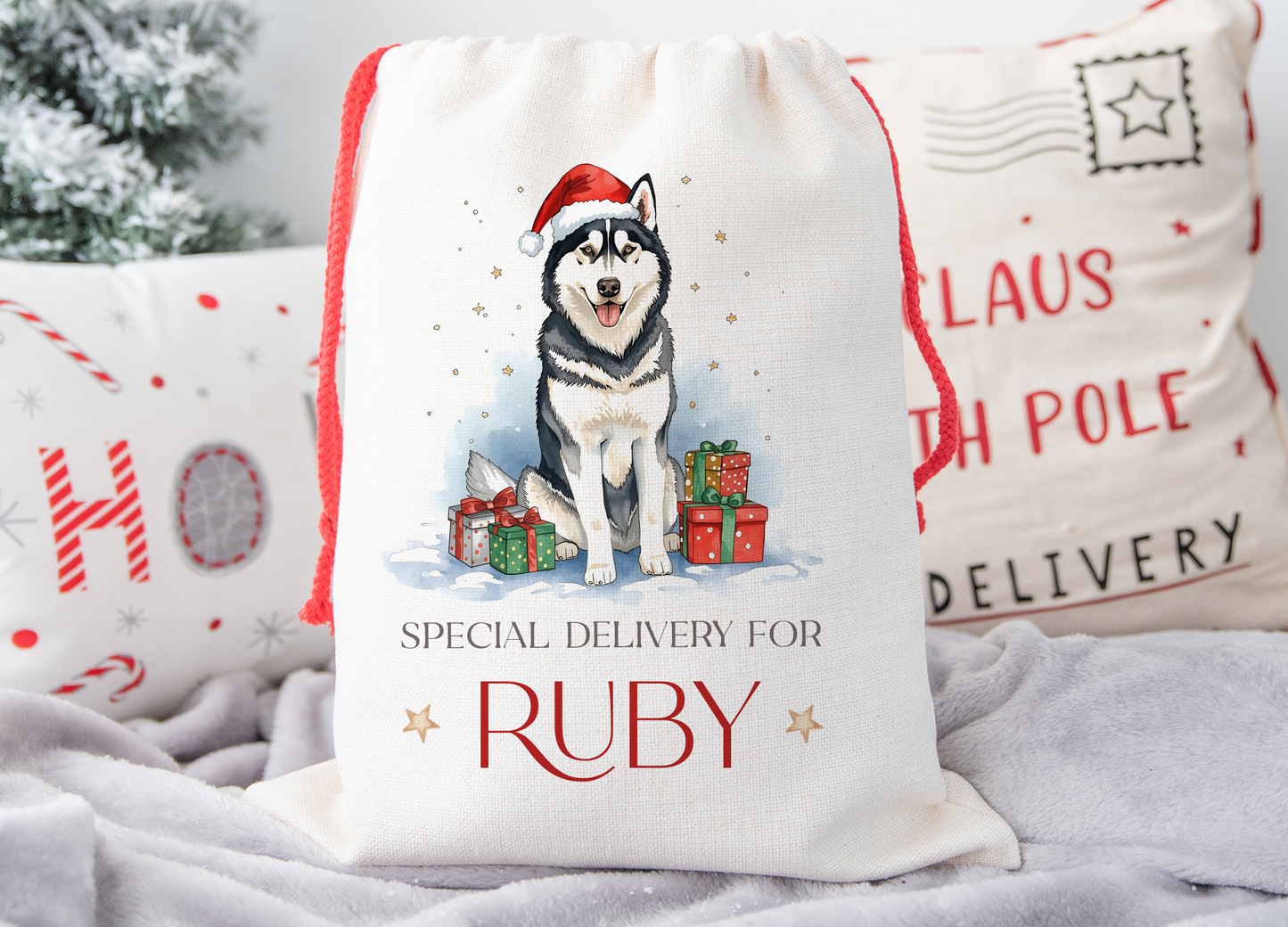 Husky Christmas Sack