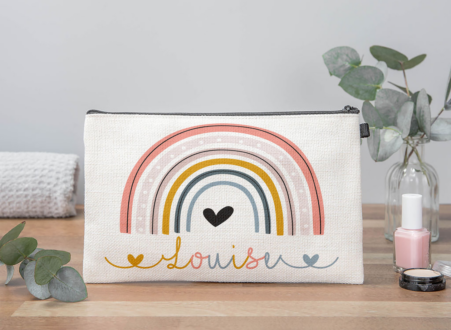 Rainbow Makeup Bag