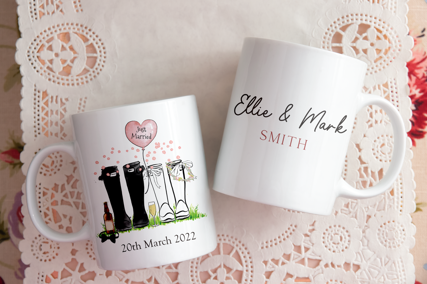 Personalised Wedding Mug