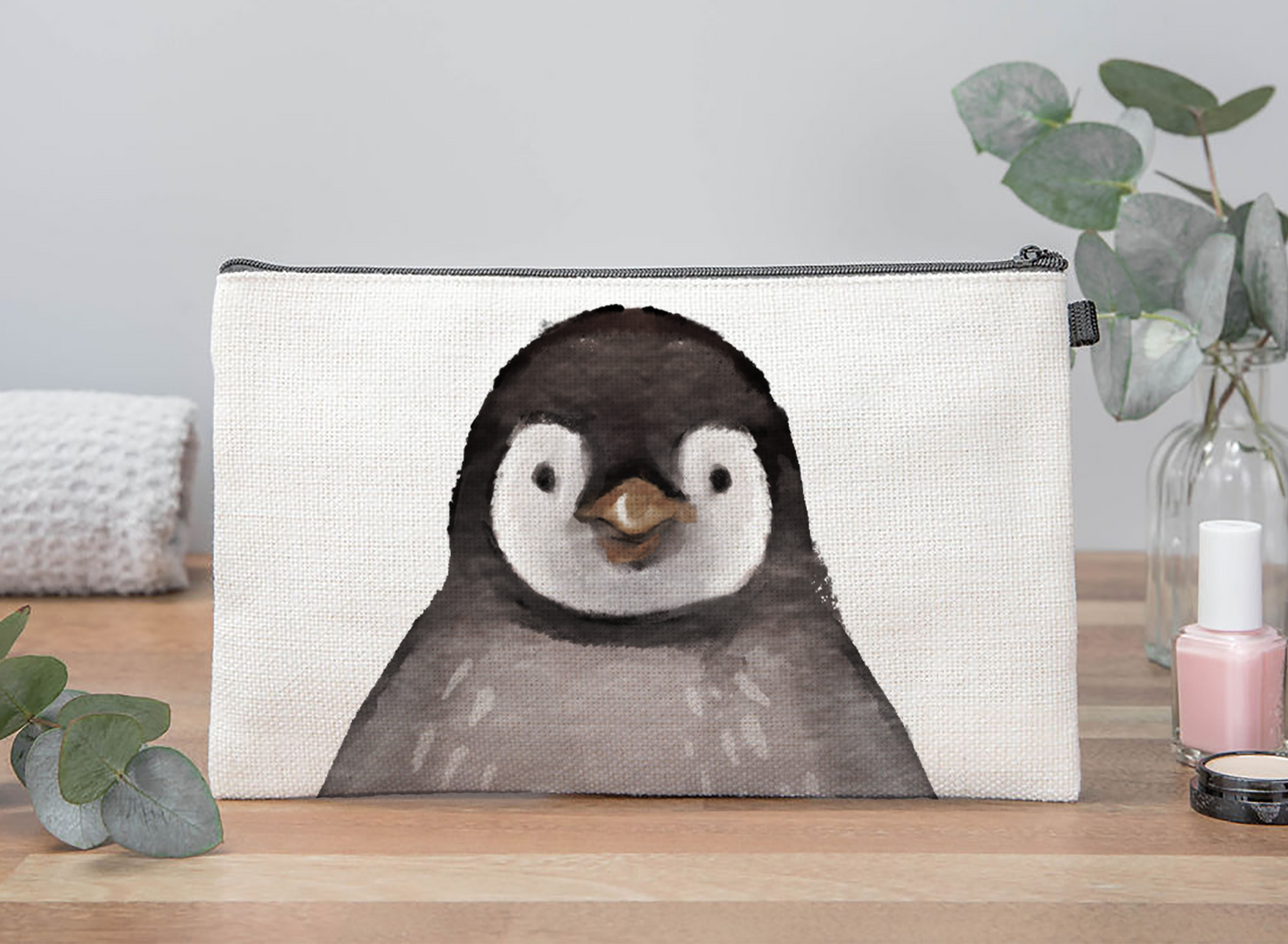 Penguin Makeup Bag