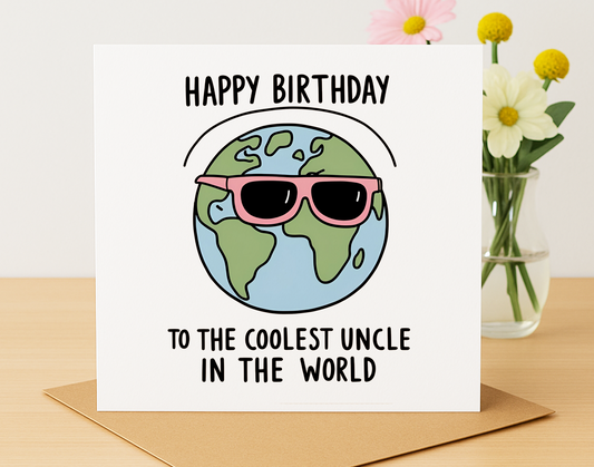 World’s Coolest Uncle Card