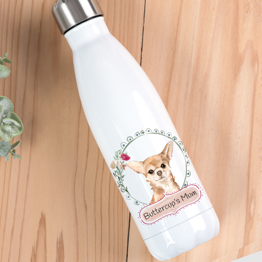 Personalised Chihuahua Drinks Bottle