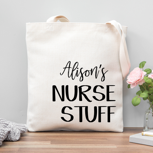 Nurse Stuff Tote Bag