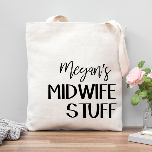 Midwife Stuff Tote Bag