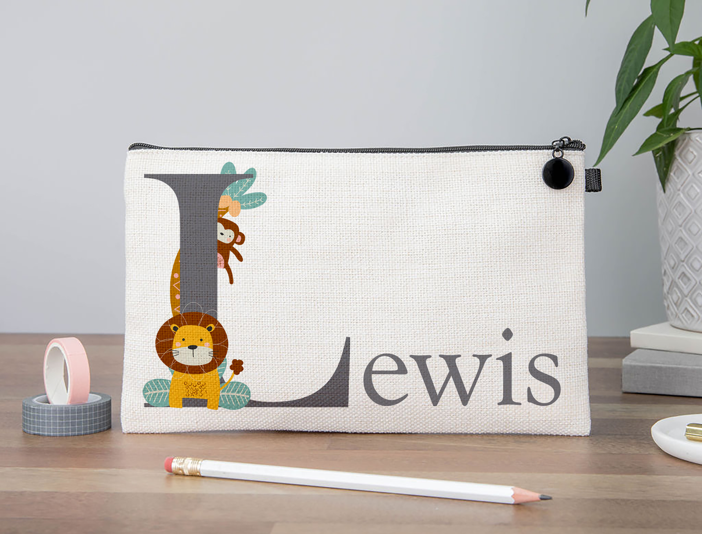 Jungle Themed  Pencil Case